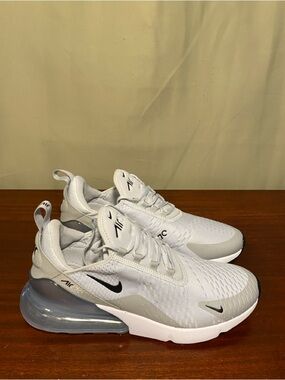 Nike Air Max 270 Pure Platinum Black AH6789-018 Women’s size 11